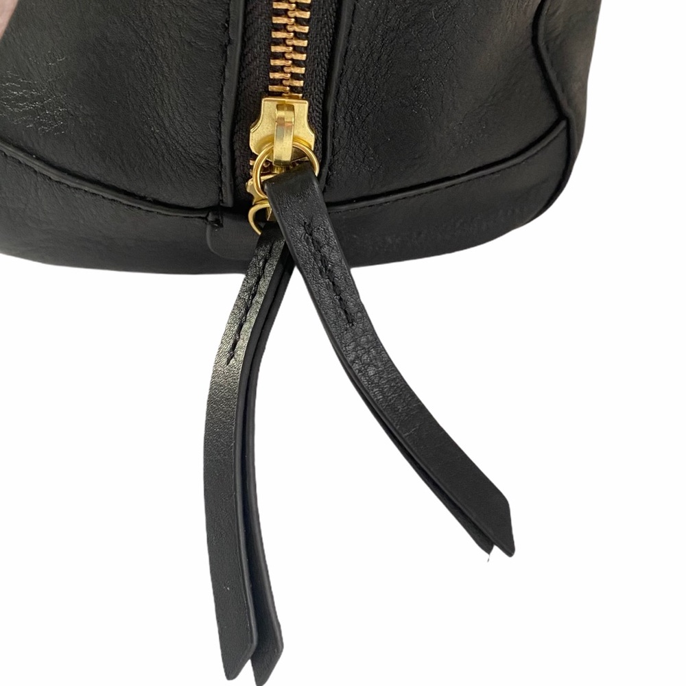 Fossil Black and Brown Leather Crossbody Satchel - Picture 7 of 15
